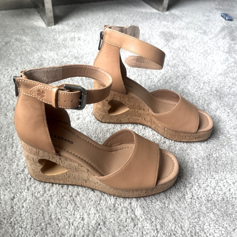 Lucky Brand wedges shoes sandals